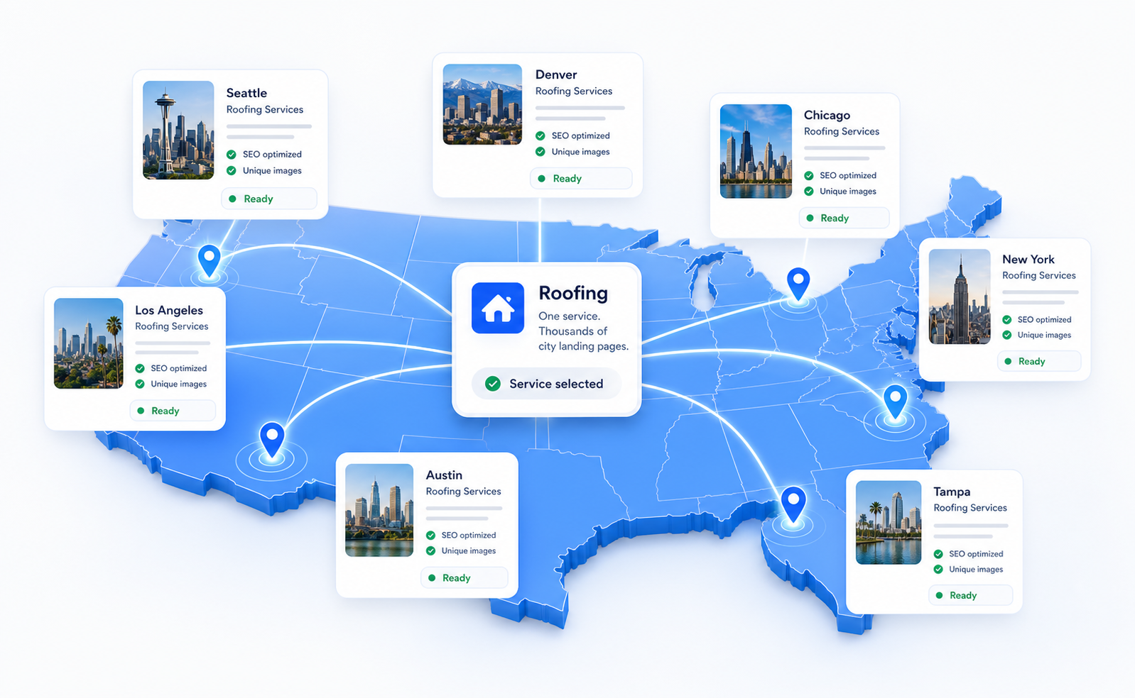 Service-Area Page Builder for Every City You Target