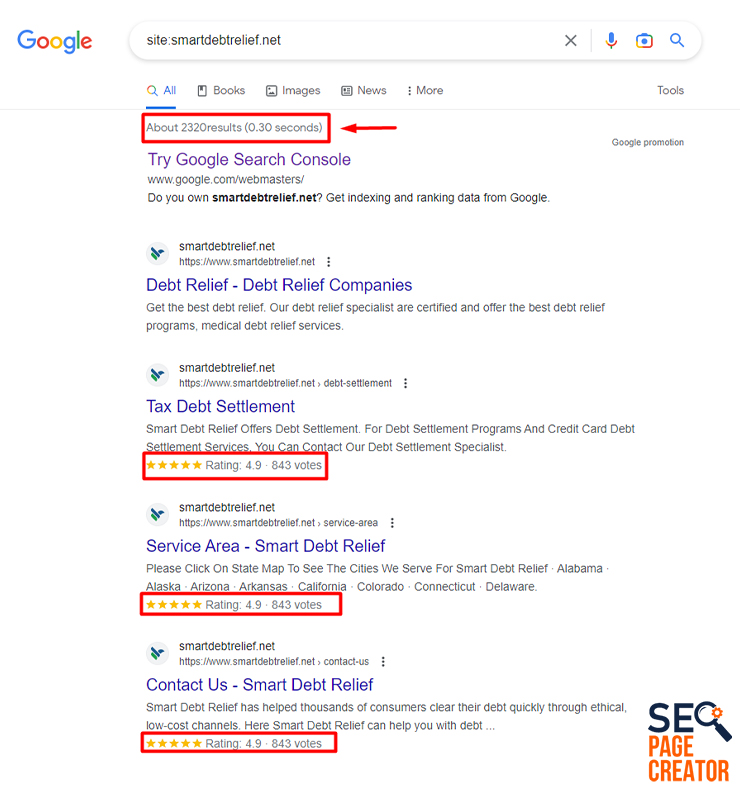 Smart Debt Relief Search Results